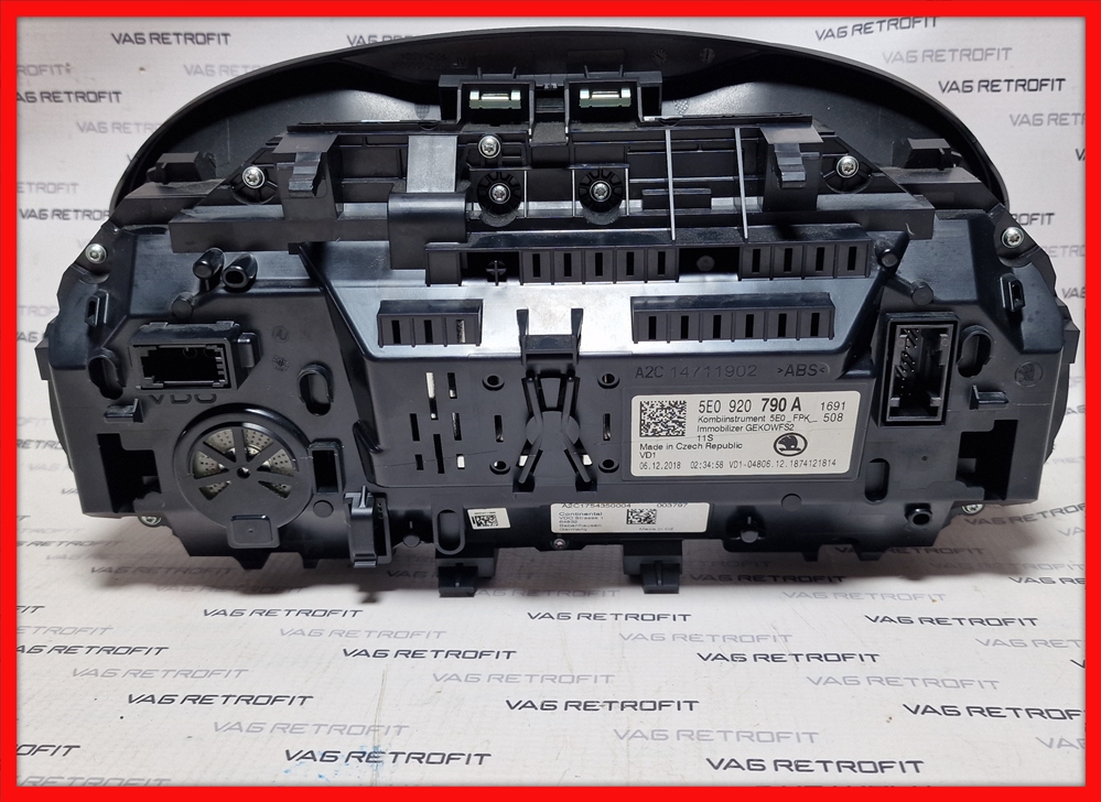 Poza 6 - Ceasuri Bord Skoda Octavia 3 Digitale Virtual Cockpit AID 5E0920790A 5E0 920 790 A
