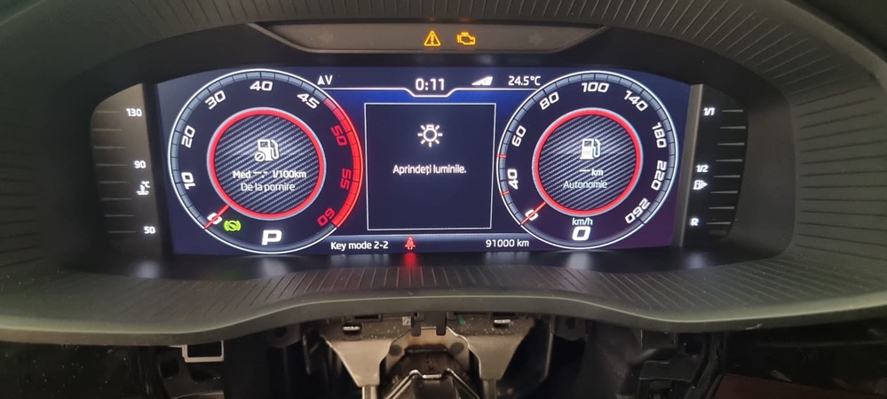 Activare 5 - Ceasuri Digitale Bord Digital Plasma Skoda Kodiaq 2020 Virtual Cockpit AID Montare 5 - Ceasuri Digitale Bord Digital Plasma Skoda Kodiaq 2020 Virtual Cockpit AID