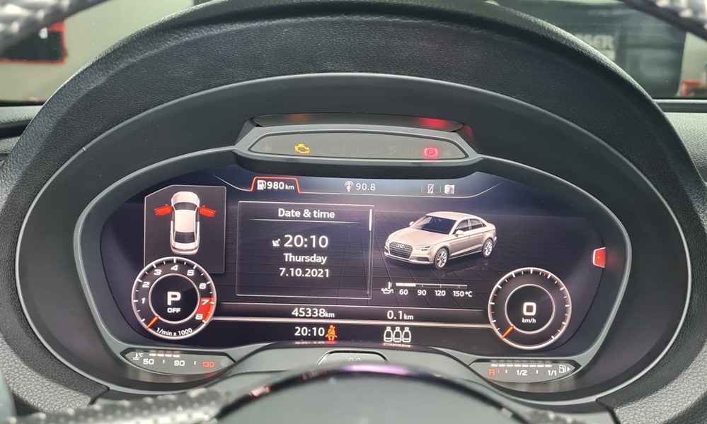 Montare 11 - Audi A3 S3 8V 2015 Montaj Instalare Ceasuri Digitale Virtual Cockpit AID Bord Digital