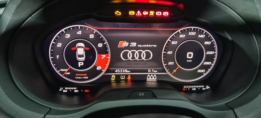 Montare 9 - Audi A3 S3 8V 2015 Montaj Instalare Ceasuri Digitale Virtual Cockpit AID Bord Digital