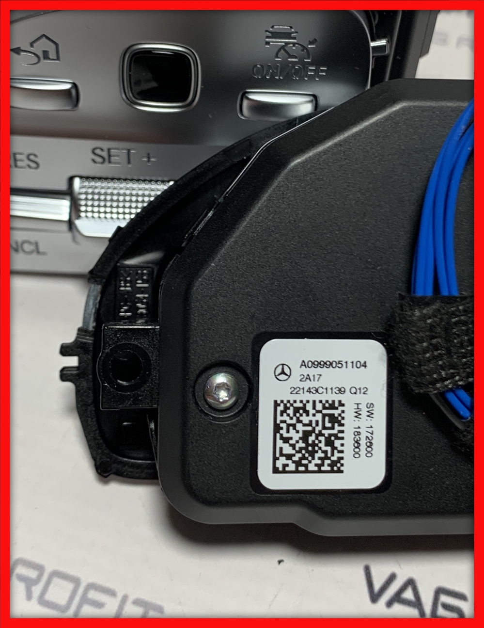 Poza 4 - Comenzi Volan Mercedes A B C CLS E S G GLE AMG Touchpad Distronic A0999051104