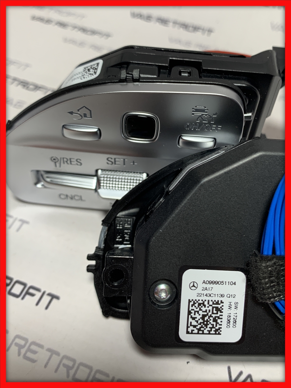 Poza 5 - Comenzi Volan Mercedes A B C CLS E S G GLE AMG Touchpad Distronic A0999051104