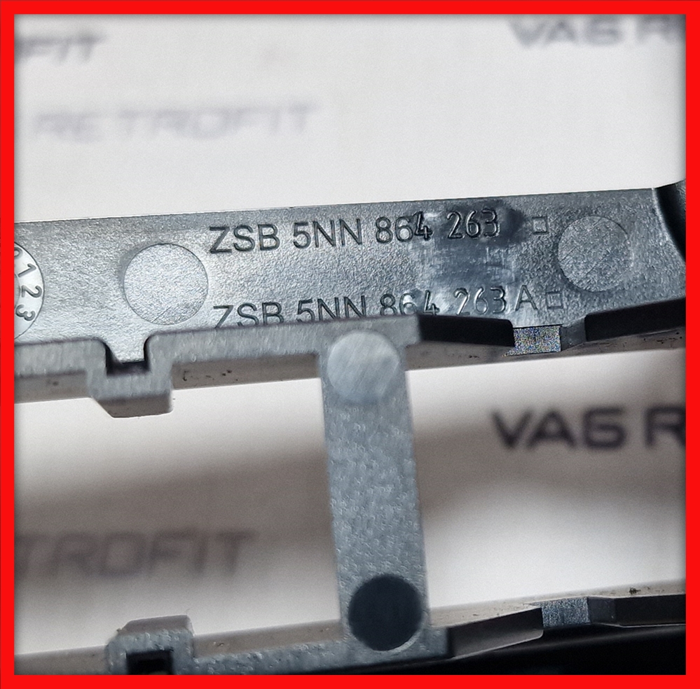 Poza 4 - Consola Centrala Dark Grey VW Tiguan 2 AD1 5NN864263 5NN 864 263