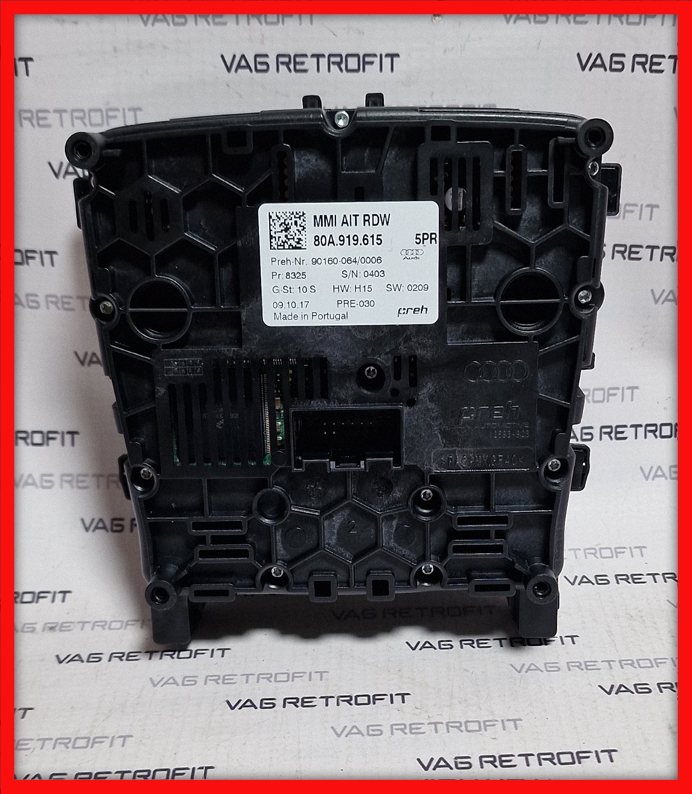 Poza 3 - Consola Touch Pad Radio Multimedia MMI Audi Q5 80A919615 80A 919 615