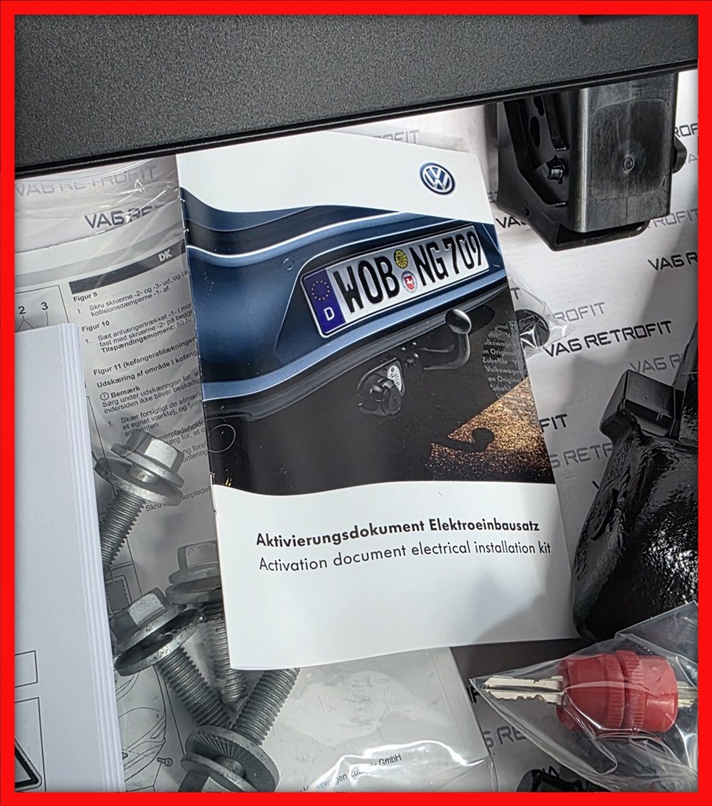 Poza 8 - Cui Carlig Remorcare Original VW ID3 ID.3 Pentru Suport Bicicleta 10A092150A