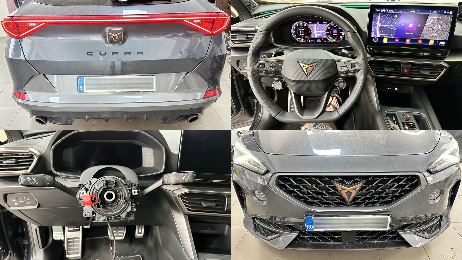 Montare 2 - Cupra 2021 Instalare Volan Sport Pornire si Drive Mode din Volan