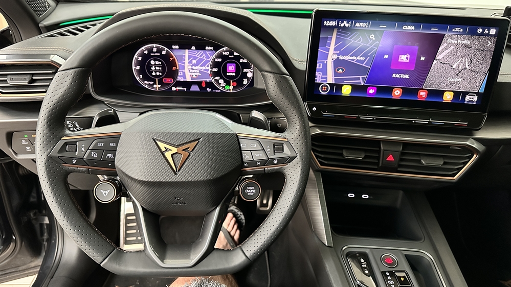 Montare 8 - Cupra 2021 Instalare Volan Sport Pornire si Drive Mode din Volan