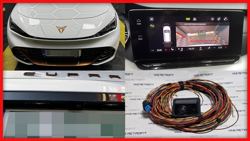 Poza 5 - Cupra BORN Camera Spate Video Marsarier Highline Originala 2021 2022 2023 2024