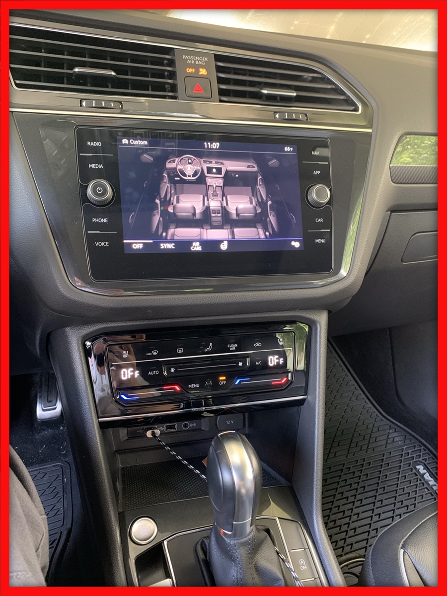 Poza 2 - Rama Adaptoare Panou Clima Digital VW Tiguan AD1 Originala