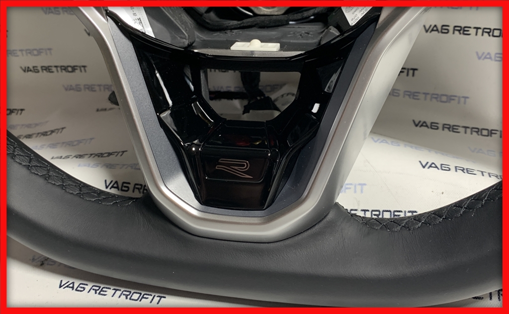 Poza 12 - Emblema Volan Logo R GTI GTD R Line VW Golf 8 VIII Passat B8