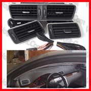 Poza 3 - Grile Aer VW Passat  B6 , B7 , CC , Grile Ventilatie Cu Iluminare si Ornament CROM