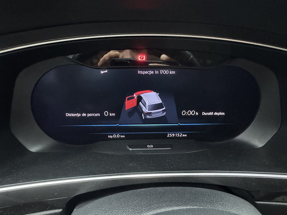 Montare 4 - Inlocuire Ceasuri Digitale Bord Virtual Cockpit AID Defecte Ecran Negru La Contact Pus VW Tiguan AD1 2019