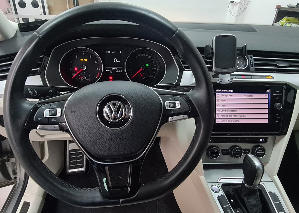 Activare 9 - VW Passat B8 Instalare ACC Adaptive Cruise Control Pilot Automat Adaptiv Montare 9 - VW Passat B8 Instalare ACC Adaptive Cruise Control Pilot Automat Adaptiv