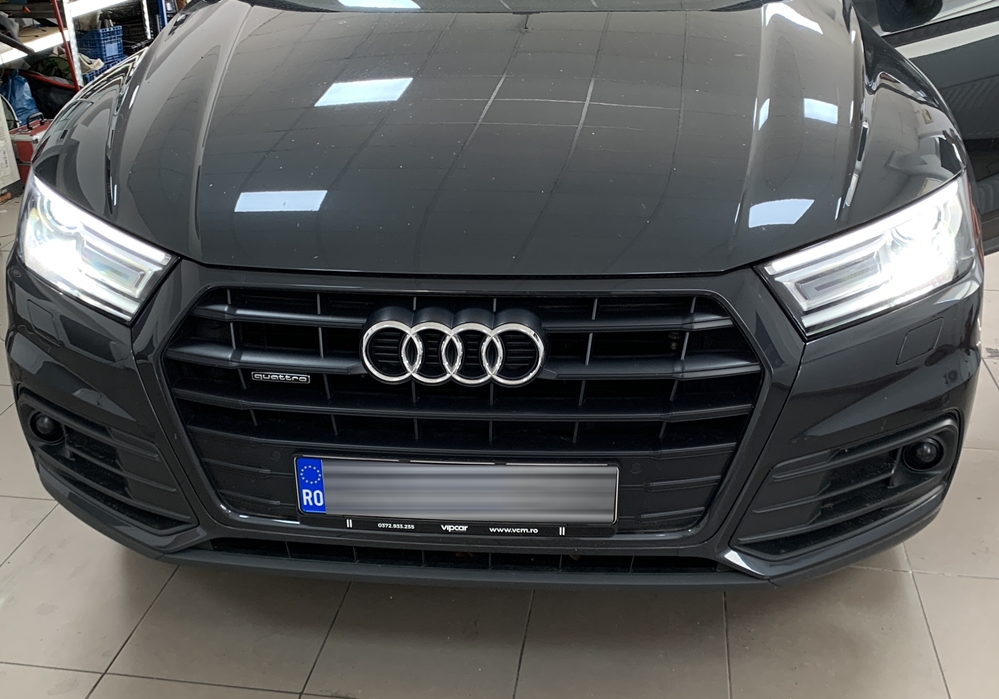 Montare 2 - Montare Instalare Buton Auto Hold Audi Q5 FY 2018 Activare Functie AutoHold