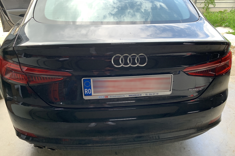 Montare 4 - Instalare Camera Spate Audi A5 F5 2018 Activare Buton Autohold / Auto Hold