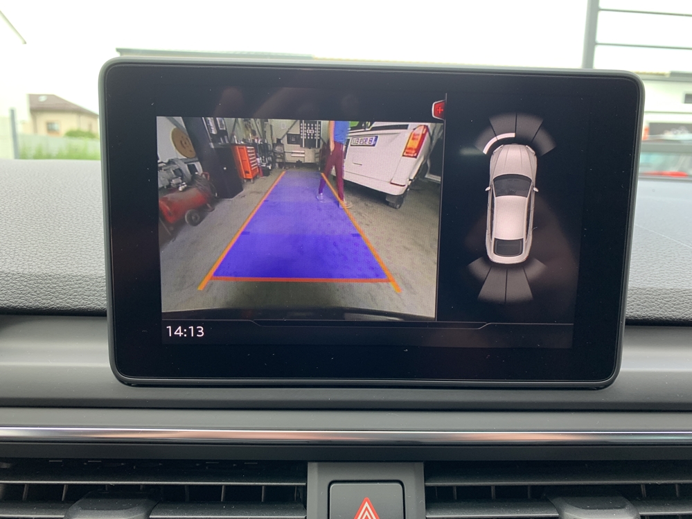 Montare 9 - Instalare Camera Spate Audi A5 F5 2018 Activare Buton Autohold / Auto Hold