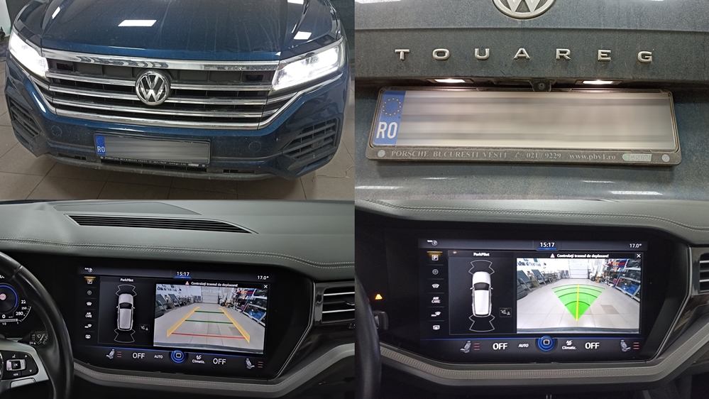 Instalare - VW Touareg III CR 2019 Instalare Cablaj Camera Marsarier Originala Highline