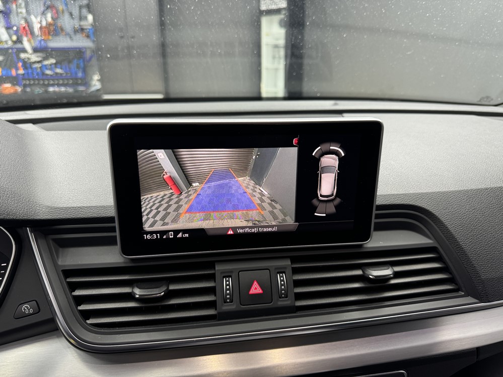 Montare 8 - Instalare Camera Marsarier Audi Q5 FY 2019 Camera Video Spate Originala