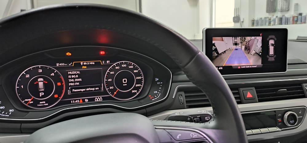 Montare 3 - Audi A4 B9 2018 Instalare Camera Marsarier Originala In Maner Spate