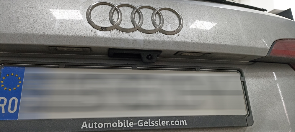 Montare 5 - Audi A4 B9 2018 Instalare Camera Marsarier Originala In Maner Spate