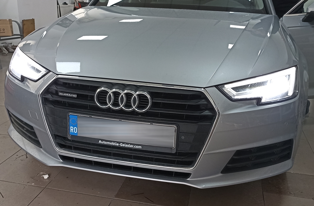 Montare 10 - Audi A4 B9 2018 Instalare Camera Marsarier Originala In Maner Spate