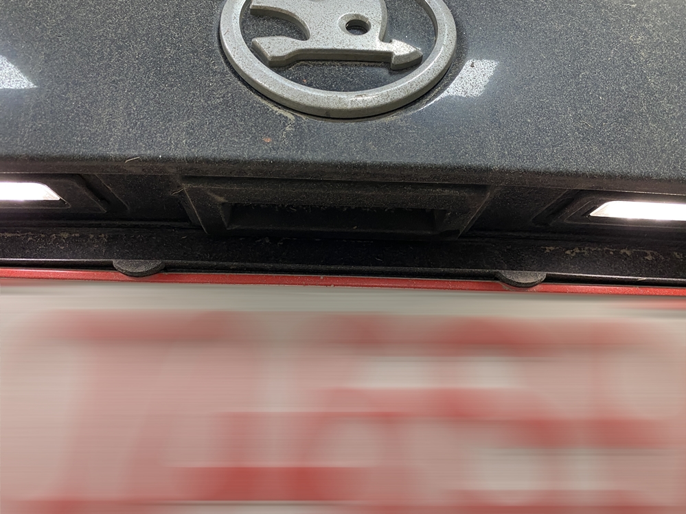 Montare 2 - Skoda Octavia 3 III RS vRS 2018 Instalare Camera Spate Marsarier Originala Highline In Maner