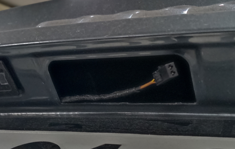 Montare 2 - Audi A5 F5 2017 Instalare Camera Marsarier Originala In Maner Spate