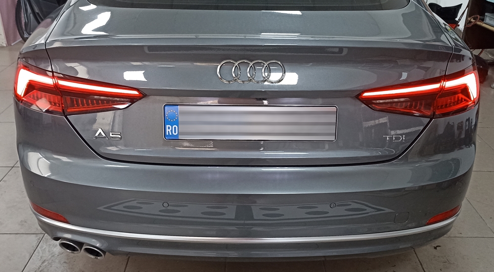Montare 7 - Audi A5 F5 2017 Instalare Camera Marsarier Originala In Maner Spate