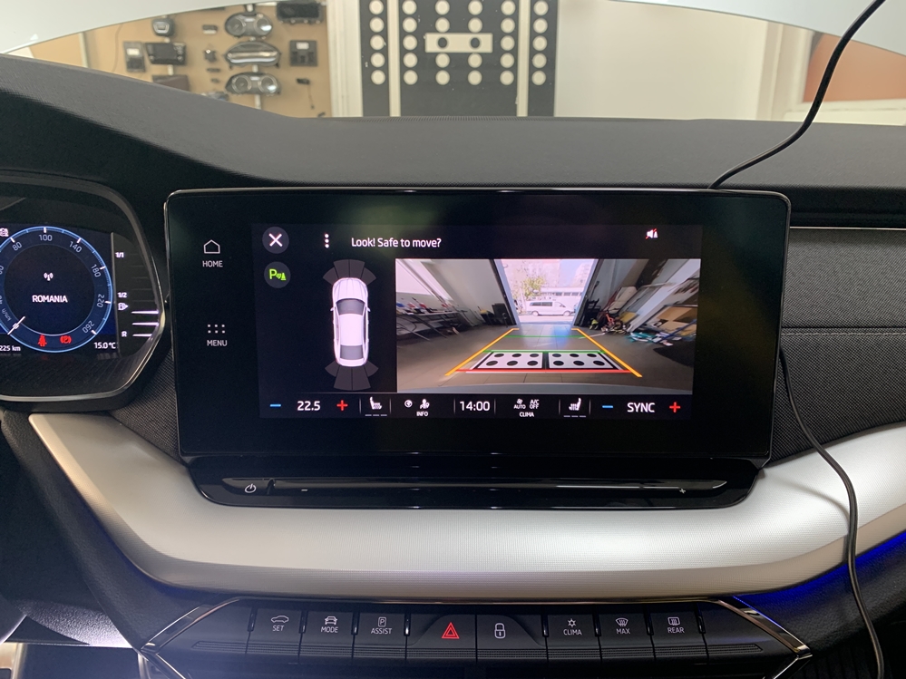 Activare 2 - Skoda Octavia 4 IV 2020 Instalare Camera Spate Marsarier Originala Highline Montare 2 - Skoda Octavia 4 IV 2020 Instalare Camera Spate Marsarier Originala Highline