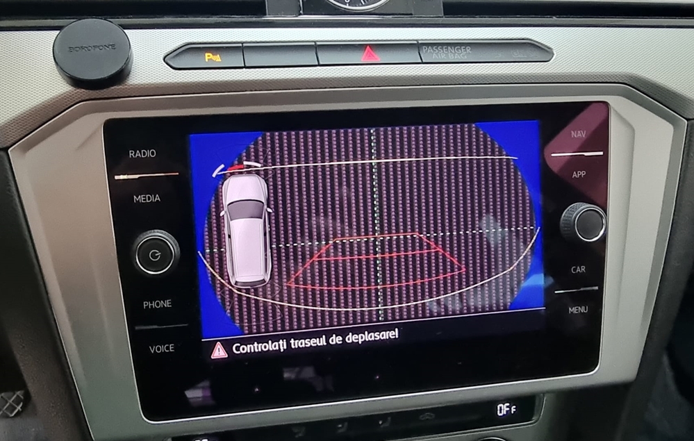 Montare 12 - Montare Camera Marsarier VW Passat B8 Highline APP Connect Apple Carplay Android Auto