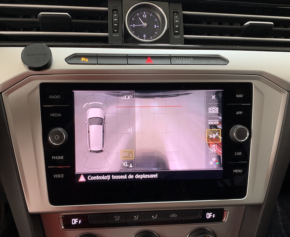 Montare 6 - Montare Camera Marsarier VW Passat B8 Highline APP Connect Apple Carplay Android Auto