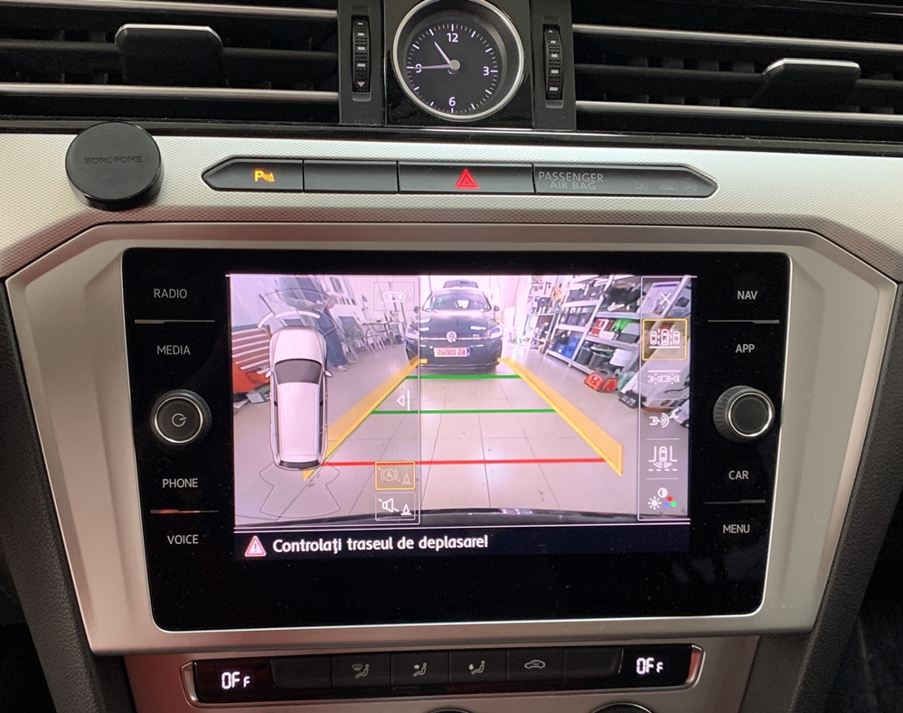Montare 7 - Montare Camera Marsarier VW Passat B8 Highline APP Connect Apple Carplay Android Auto