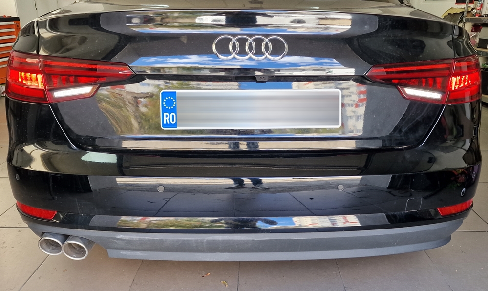 Montare 2 - Audi A4 B9 2017 Montaj Camera Spate Marsarier In Maner Highline