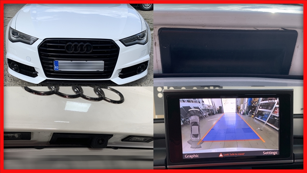 Poza 5 - Camera Spate Marsarier Highline Audi A6 C7 4G Facelift Poza 5 - Camera Spate Marsarier Highline Audi A6 C7 4G Facelift