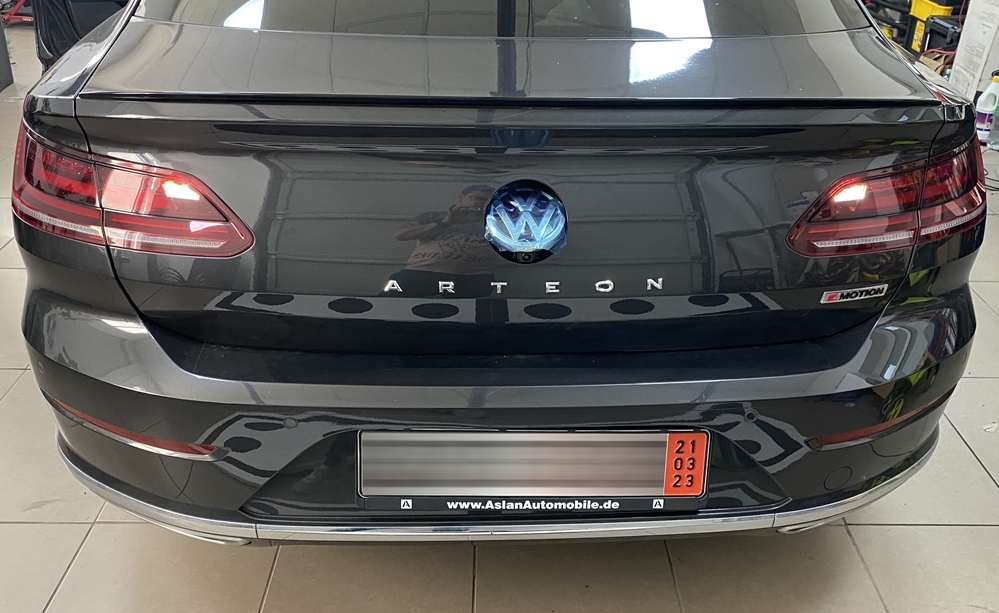 Activare 5 - VW Arteon 2021 Instalare Camera Spate Marsarier Highline Flip In Emblema Originala Montare 5 - VW Arteon 2021 Instalare Camera Spate Marsarier Highline Flip In Emblema Originala