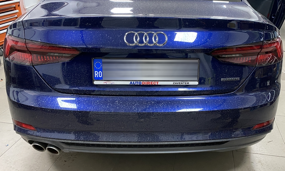 Montare 4 - Audi A5 F5 2018 Instalare Camera Marsarier OEM OE Originala In Maner Spate