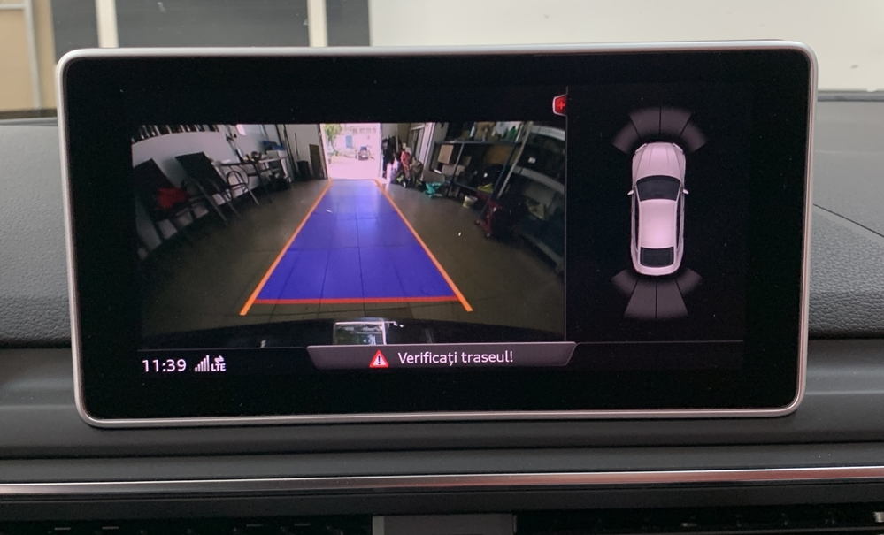 Montare 9 - Audi A5 F5 2018 Instalare Camera Marsarier OEM OE Originala In Maner Spate