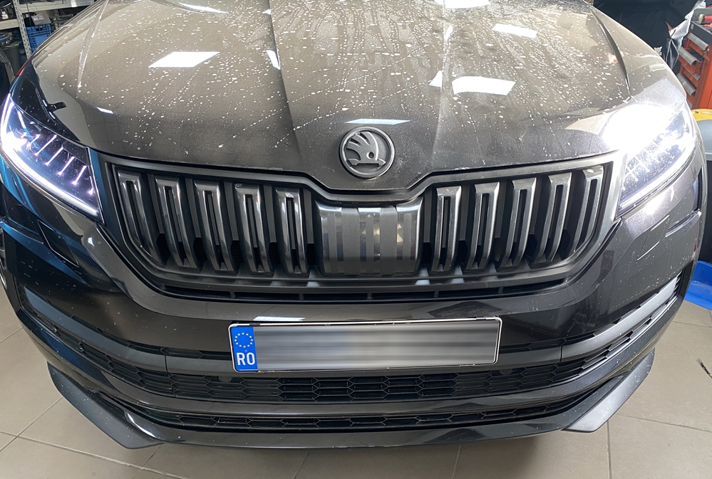 Montare 6 - Skoda Kodiaq 2017 Instalare Camera Spate Marsarier Originala Highline In Maner