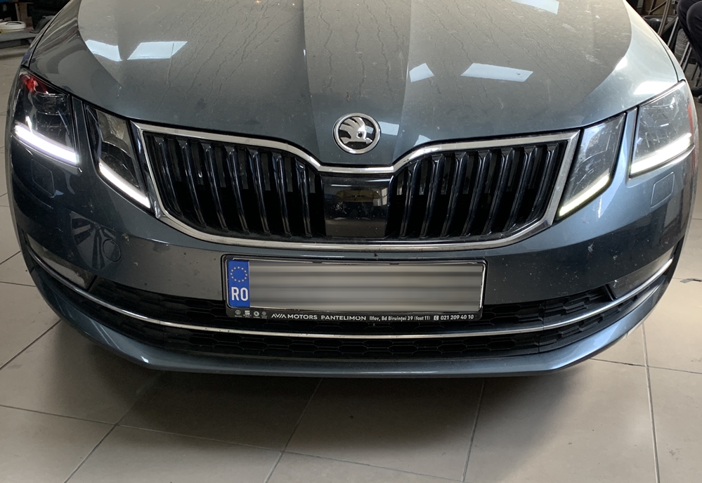 Montare 10 - Skoda Octavia 3 2019 Montaj Camera Spate Marsarier In Maner Highline