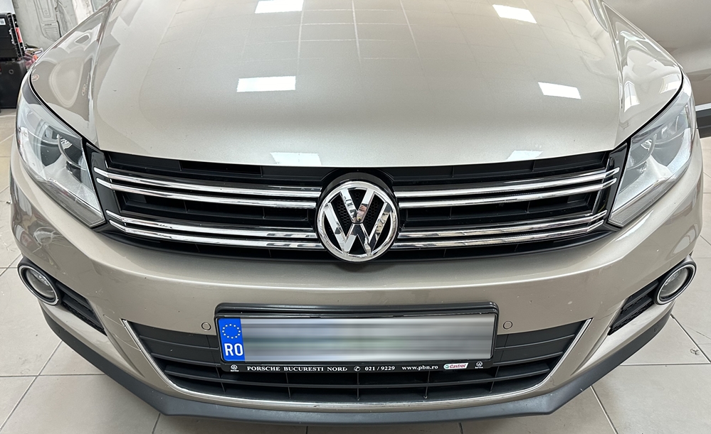 Montare 3 - VW Tiguan 5N 2015 Montare Camera Spate Marsarier OEM Highline Cu Linii De Ghidaj Mobile