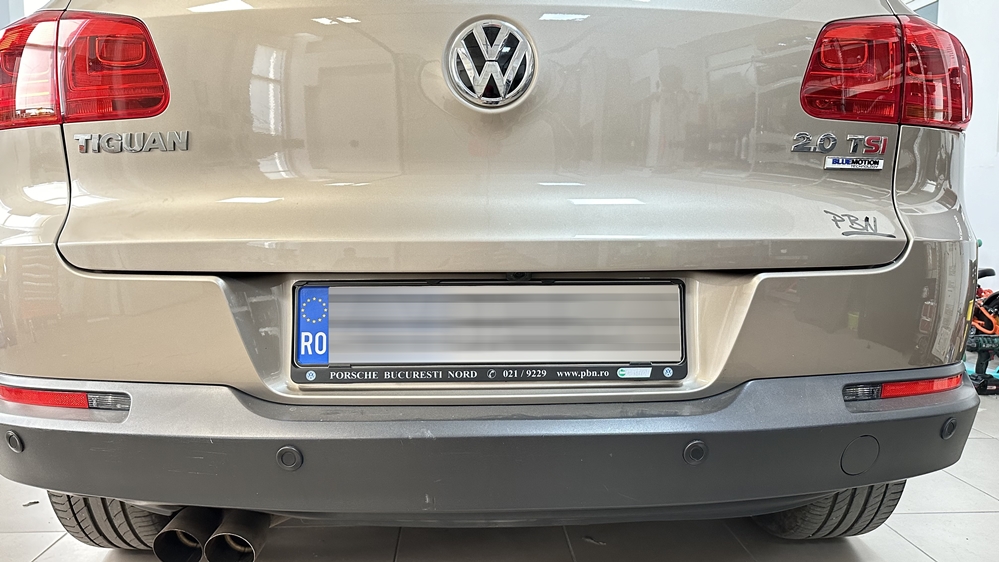 Montare 7 - VW Tiguan 5N 2015 Montare Camera Spate Marsarier OEM Highline Cu Linii De Ghidaj Mobile