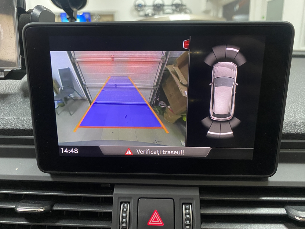 Montare 9 - Audi Q5 FY 2017 Instalare Camera Spate Marsarier OEM Highline In Maner