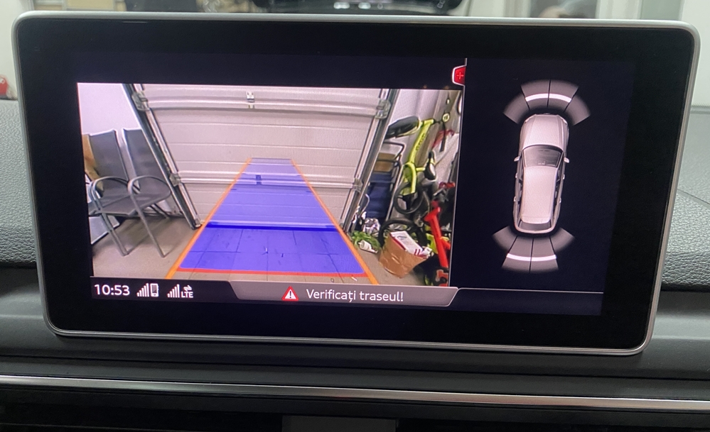 Montare 6 - Audi A4 B9 2017 Montare Camera Spate Marsarier Highline Originala In Maner Deschidere Portbagaj