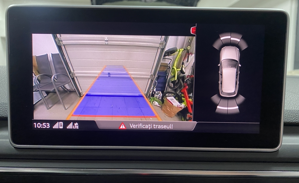 Montare 7 - Audi A4 B9 2017 Montare Camera Spate Marsarier Highline Originala In Maner Deschidere Portbagaj