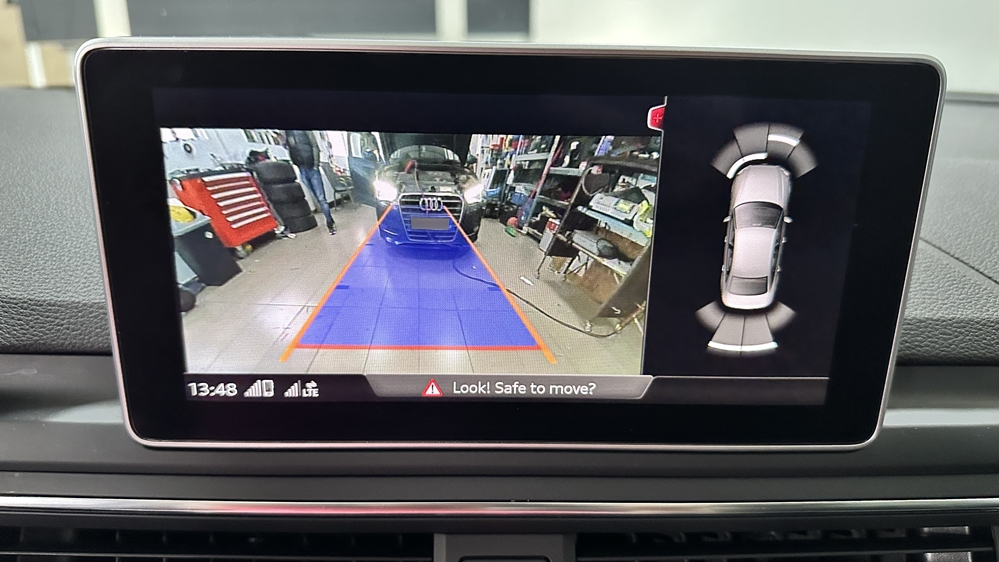 Montare 5 - Audi A4 B9 2017 Instalare Camera Spate Marsarier Originala Highline OEM In Maner
