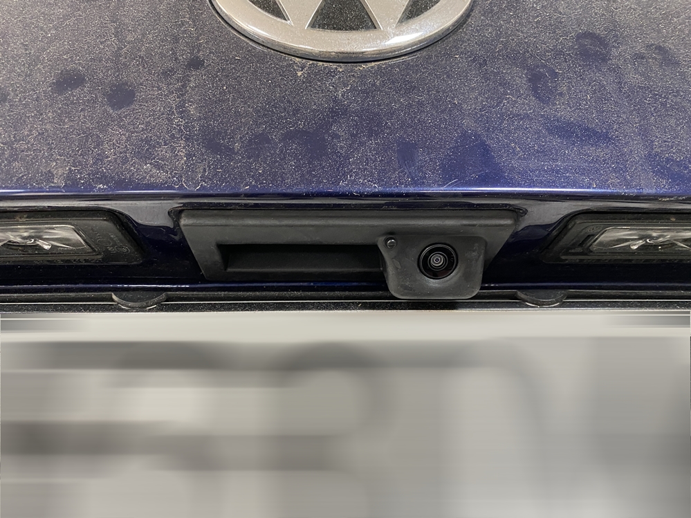 Montare 4 - VW Tiguan 2 AD1 2019 Instalare Camera Spate Marsarier Highline Originala