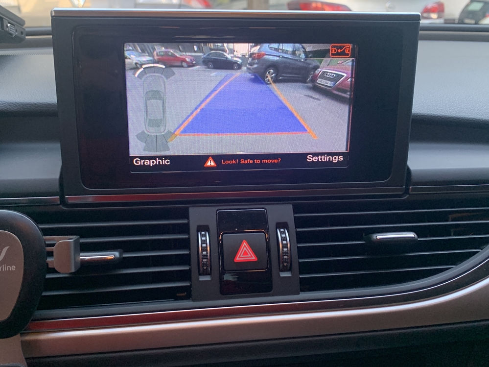 Montare 3 - Instalare Camera Spate Marsarier RVC Audi A6 C7 Unitate RMC