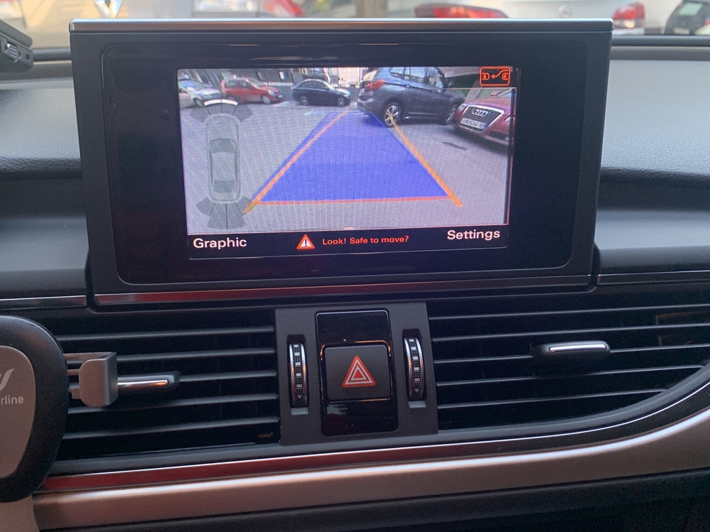 Montare 4 - Instalare Camera Spate Marsarier RVC Audi A6 C7 Unitate RMC