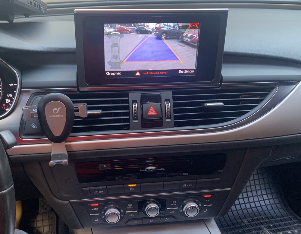 Montare 6 - Instalare Camera Spate Marsarier RVC Audi A6 C7 Unitate RMC
