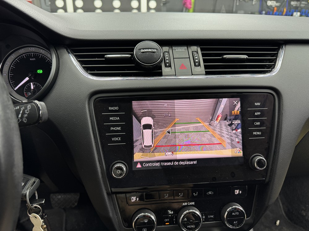 Montare 9 - Instalare Camera Spate Marsarier Skoda Octavia 3 2020 Camera Originala Highline Bucuresti